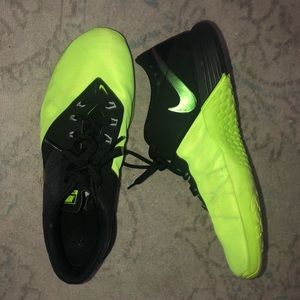 MENS Neon NIKE tennis shoes